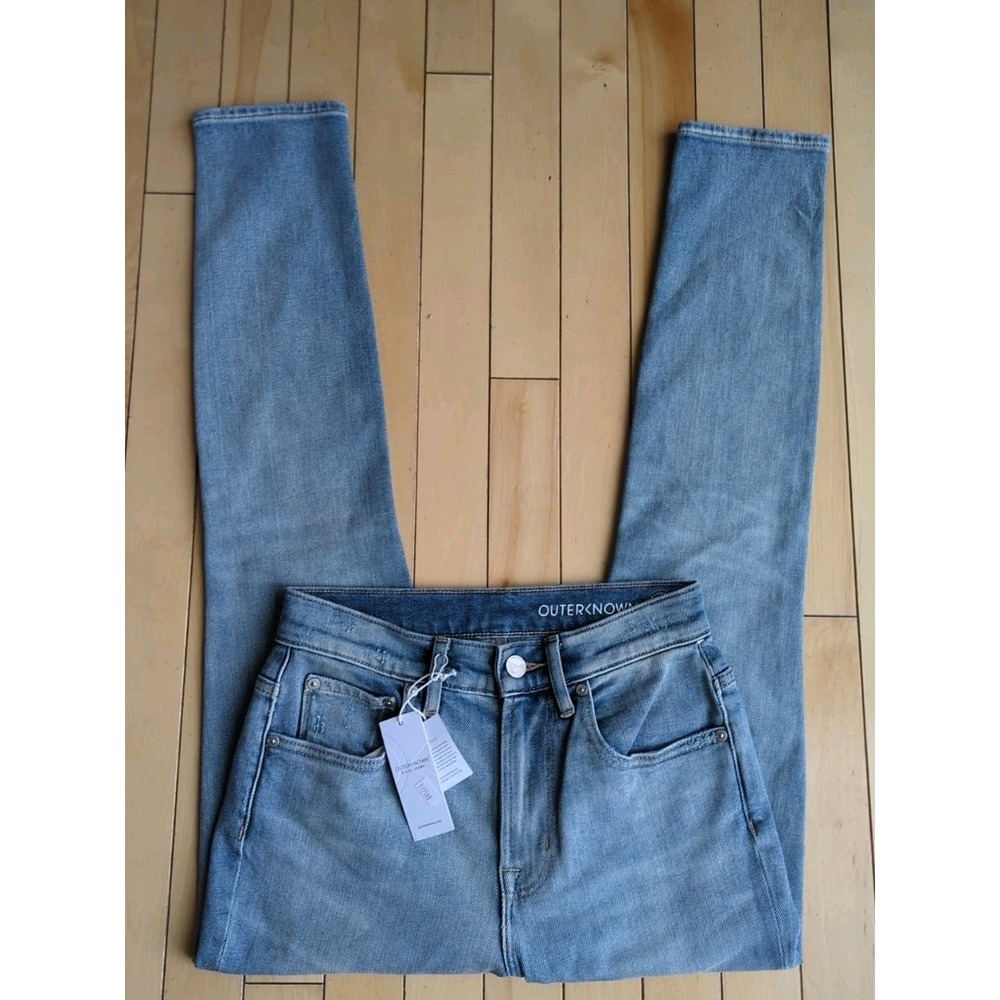Outerknown Strand High Rise Skinny Jeans Modele 24, NWT, Organic Cotton AVB